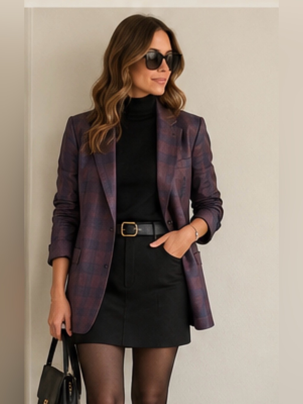 Saks Fifth Avenue REDA 1865 Made in Italy Plaid Sport Coat Blazer